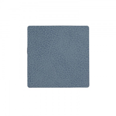 981152 HIPPO light blue подстаканник квадратный 10х10 см, толщина 1,6 мм;LIND DNA 