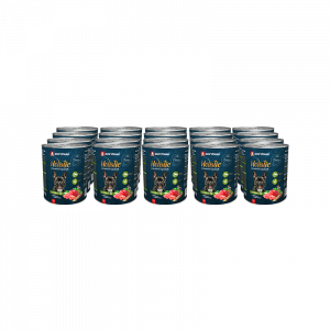 ПР0049758*20 Корм для собак Цыплёнок с горошком и шпинатом ж/б 350г (упаковка - 20 шт) ЗООГУРМАН