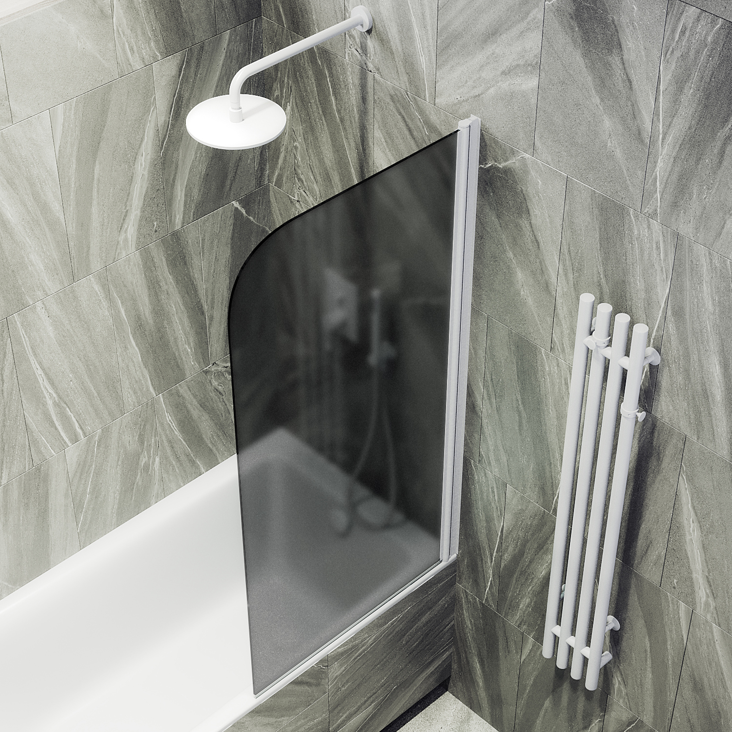 ST-609-1 Душевое ограждения на борт вынны Public Steel Россия 