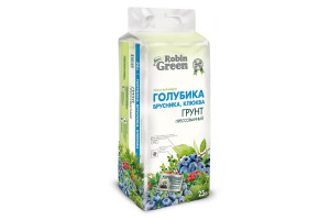 16267552 Прессованный грунт для голубики, брусники, клюквы 25 л ТП0101ROB06 Робин Грин