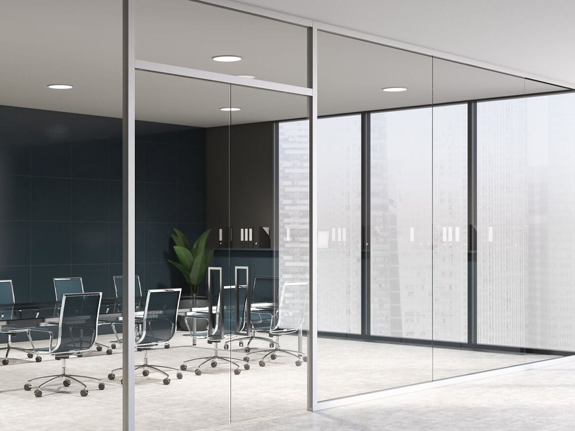 Стеклянная перегородка с контролем конфиденциальности VITRIK Vitrik ® Privacy ARCH-00036078 - Вид №1