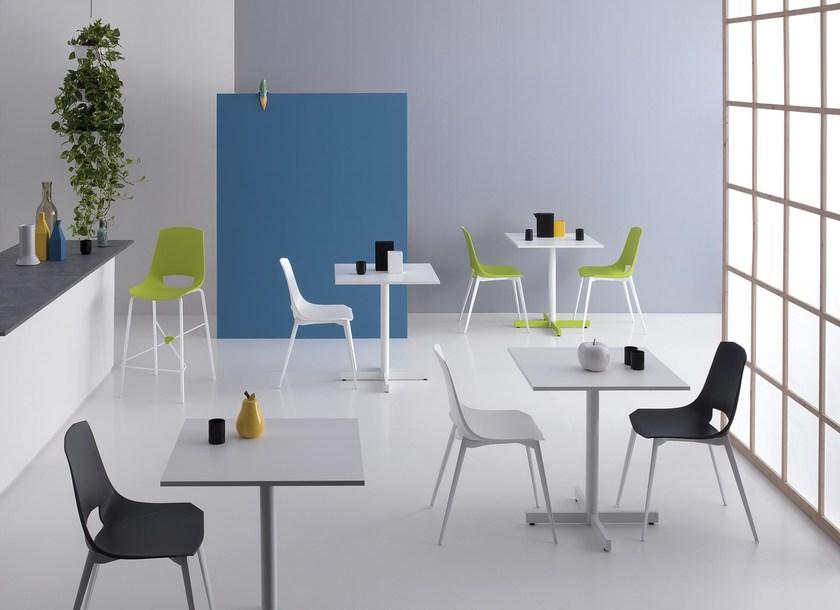 Pointhouse Квадратный стол с 4-звездочным основанием для контракта sun-id-1405949 - Вид №1