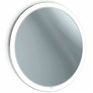 Зеркало в ванную с подсветкой круглое белое 80х80 см Solis ALAVANN SOLIS 303897 Белый