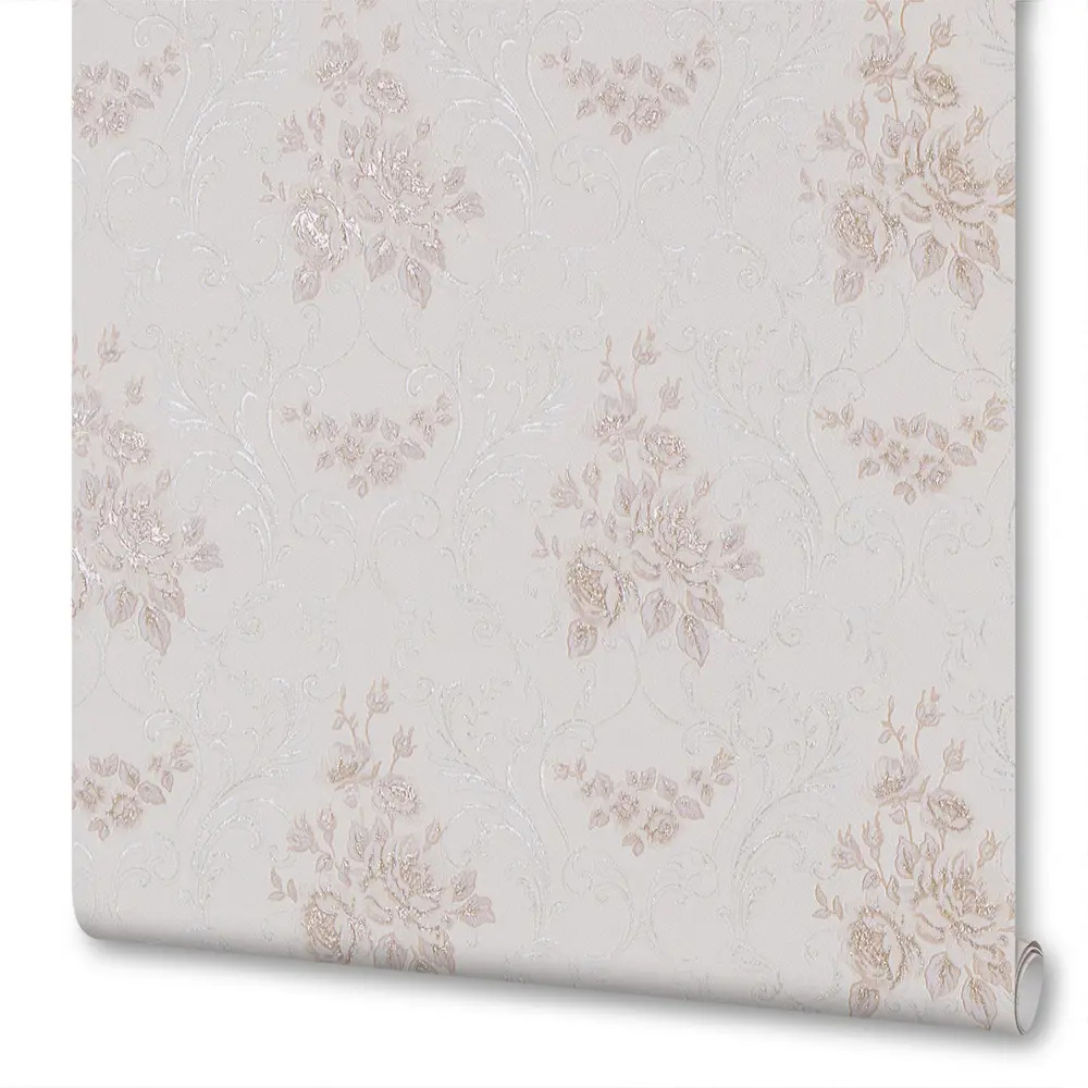 Обои виниловые Palitra Life Small Roses бежевые 0.53 м 1358-12 STLM-2062978