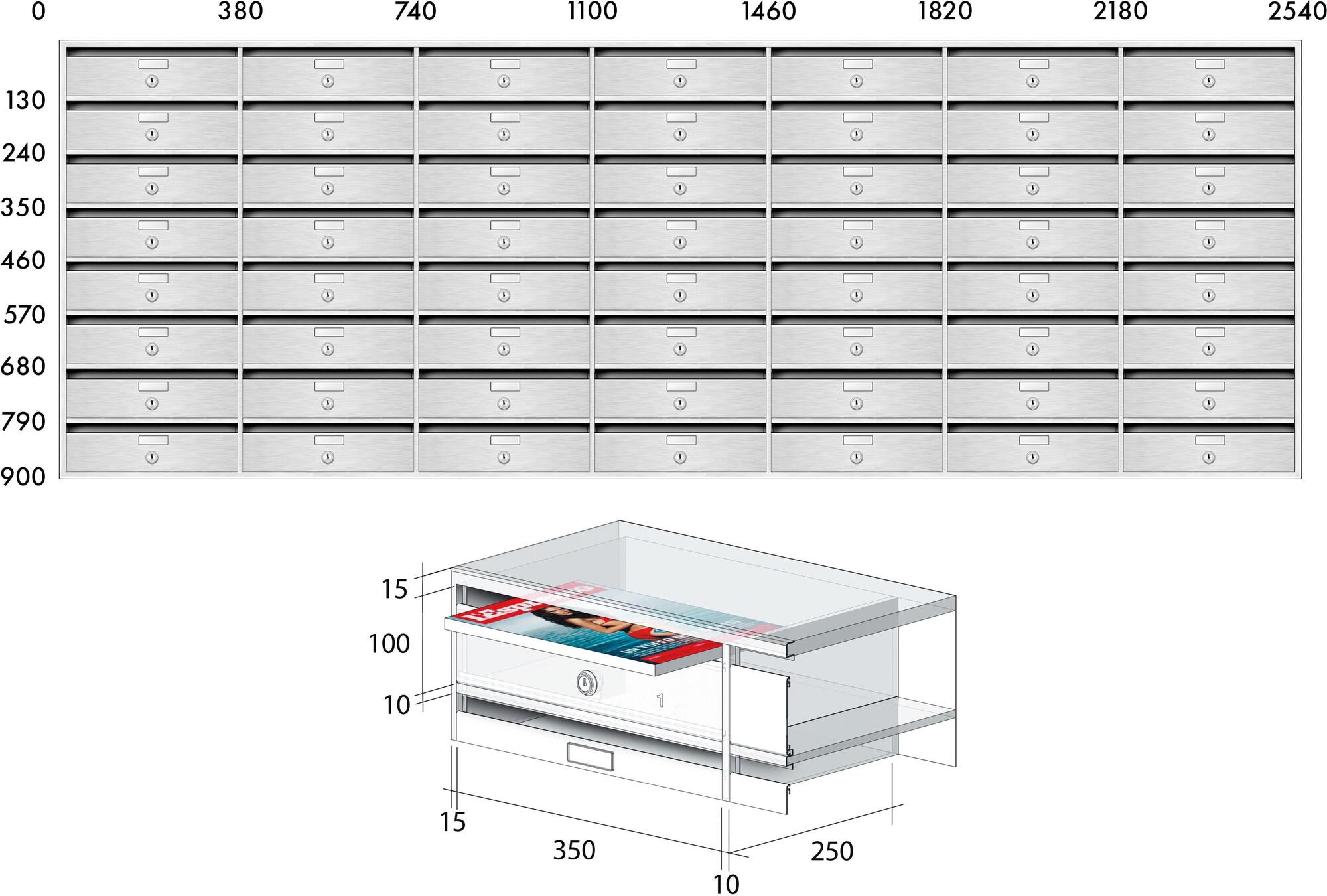 RAVASI Почтовый ящик Interni sun-id-1393548 - Вид №7