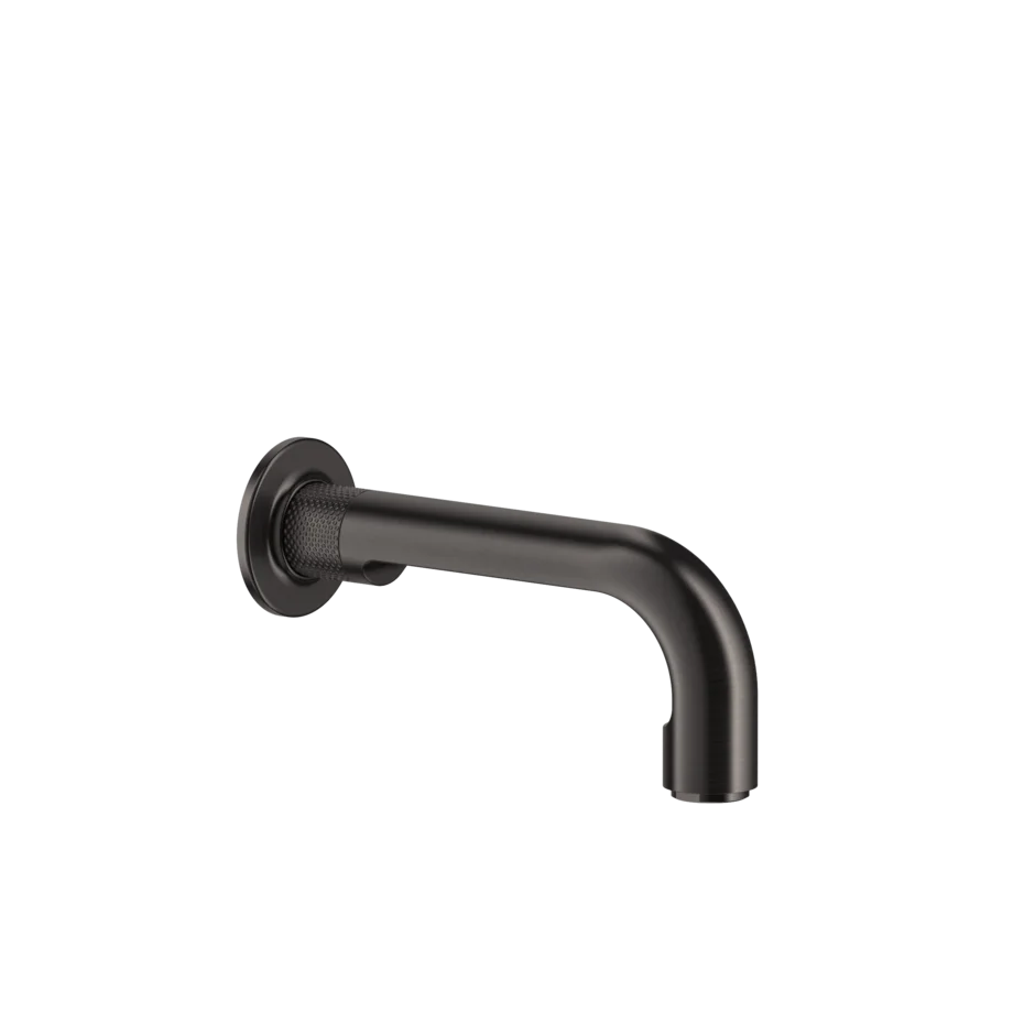 Носик для ванны 58103 707 Gessi Inciso ЧЕРНЫЙ МЕТАЛЛ BR. PVD 58103707