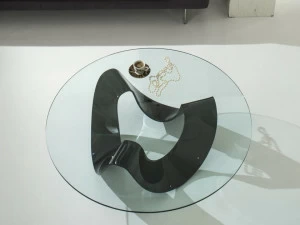 IDEAS Group Круглый стеклянный журнальный столик