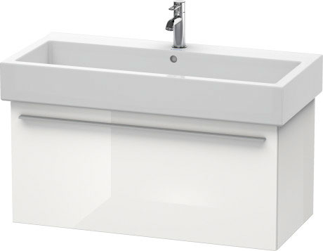 XL604601818 X-Large Тумбочка подвесная Белый матовый, декор Duravit - Вид №2