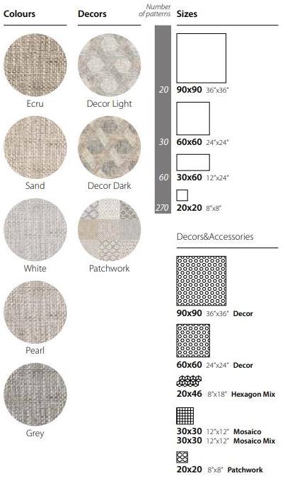 CERAMICA SANT'AGOSTINO Настенная / напольная плитка из керамогранита Fineart sun-id-1363288 - Вид №2