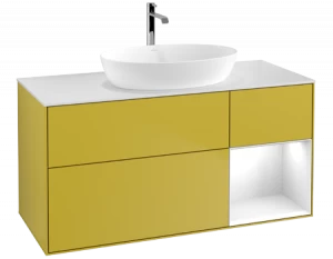 Villeroy&Boch Тумба под раковину Прямоугольная версия FA71GFHE Finion Sun Matt Lacquer