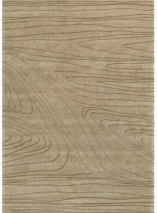 Un Tapis à Paris Однотонный прямоугольный коврик из ткани Permanent