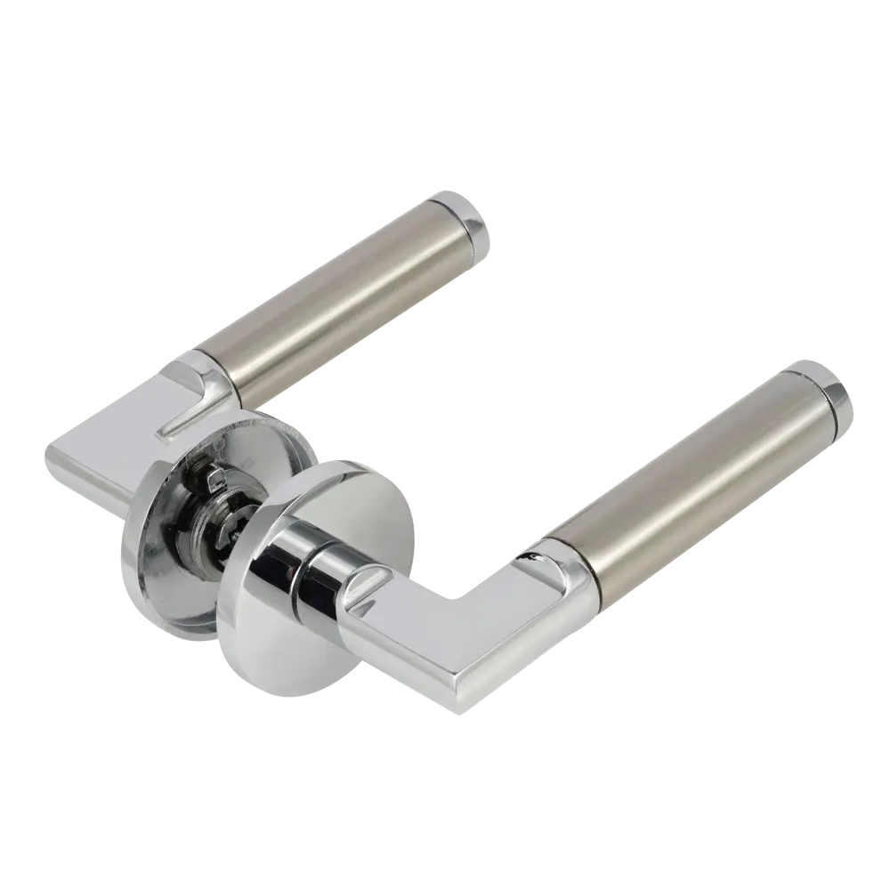 Дверные ручки EDSON EDS-94B-R2 в стиле хром 85168435 STLM-0059321