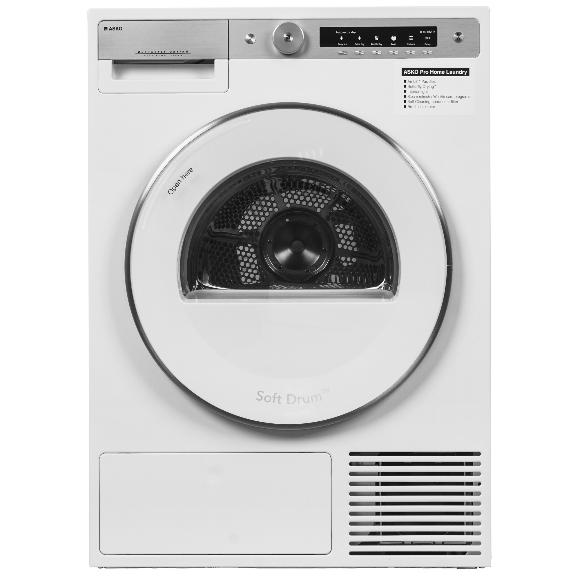 5334215 Сушильная машина Asko T608HX.W белый STDN-0041041