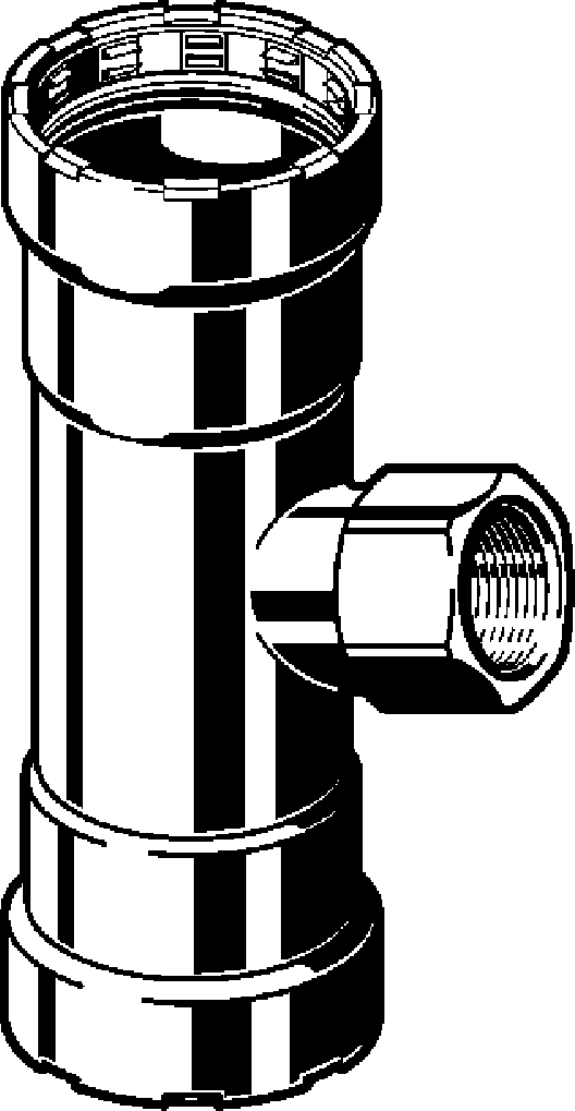 Viega Тройник Megapress 4217.2 (695170) 695 170 - Вид №1