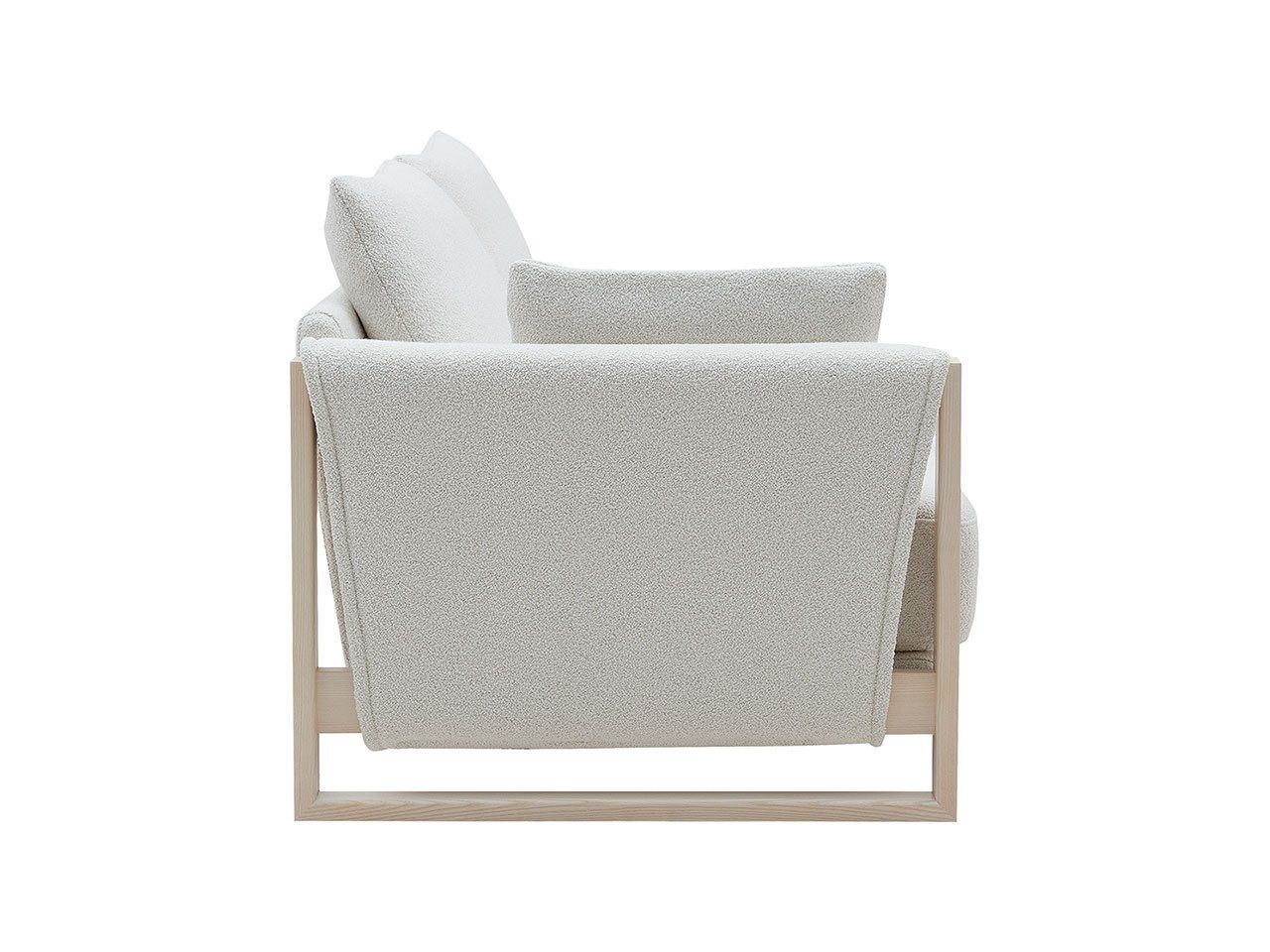 Двуспальный диван-кровать из ткани SOFTLINE MADISON WOOD ARCH-00020625 - Вид №1