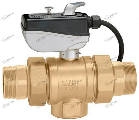 CALEFFI Трехходовой шаровой кран с электроприводом sun-id-1399767