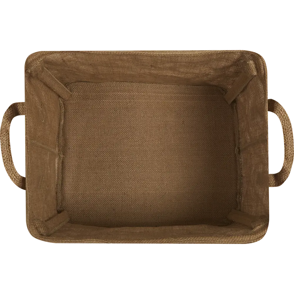 Ящик Kub TD668, 390x290x260 мм, 29 л, джут, цвет соломенный STORIDEA STLM-2065707 - Вид №1