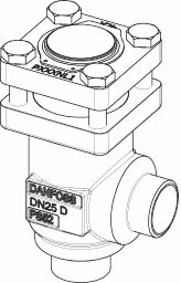 Danfoss CHV-X — обратные клапаны CHV-X 100 D STR клапан обратный 148B6597  - Вид №6