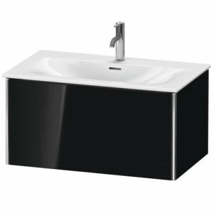 XS422404040 XSquare Тумбочка подвесная Черный глянцевый лак