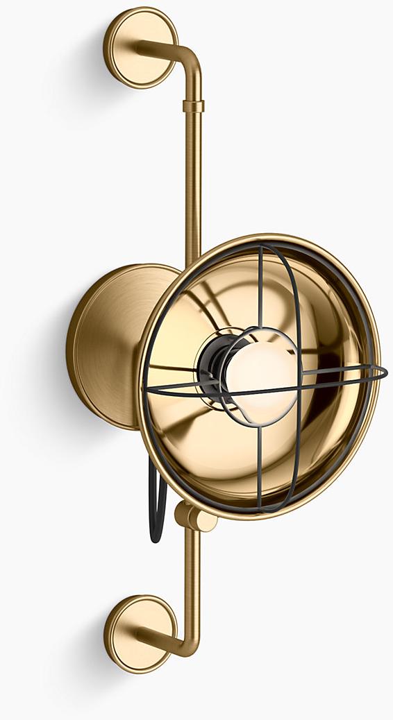 KOHLER Современная ферма бра раздвижной с одной лампой K-23667-SC01-BGL 
