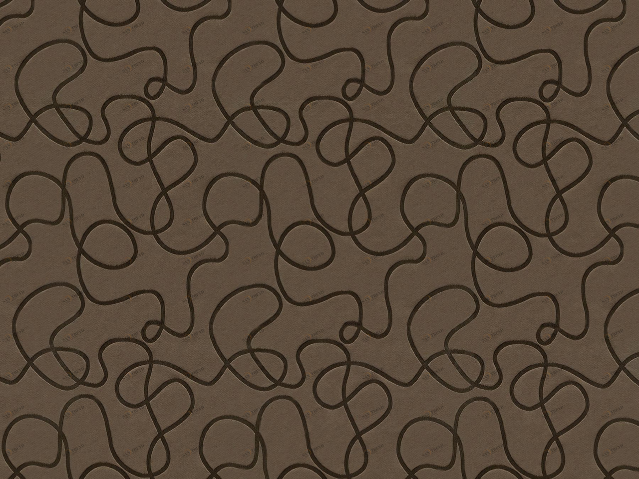 COLORISTICA 2362-28 Портьерная ткань  Жаккард  ArDeco part 2 Коричневый 