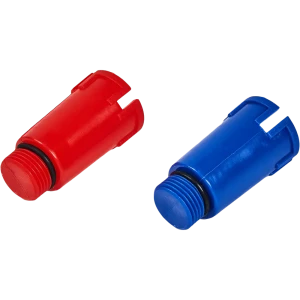 Заглушка монтажная Valfex 1/2", цвет синий/красный 82992791 STLM-2024780
