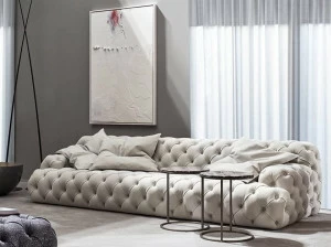 Meridiani Тафтинговый диван из ткани Norton