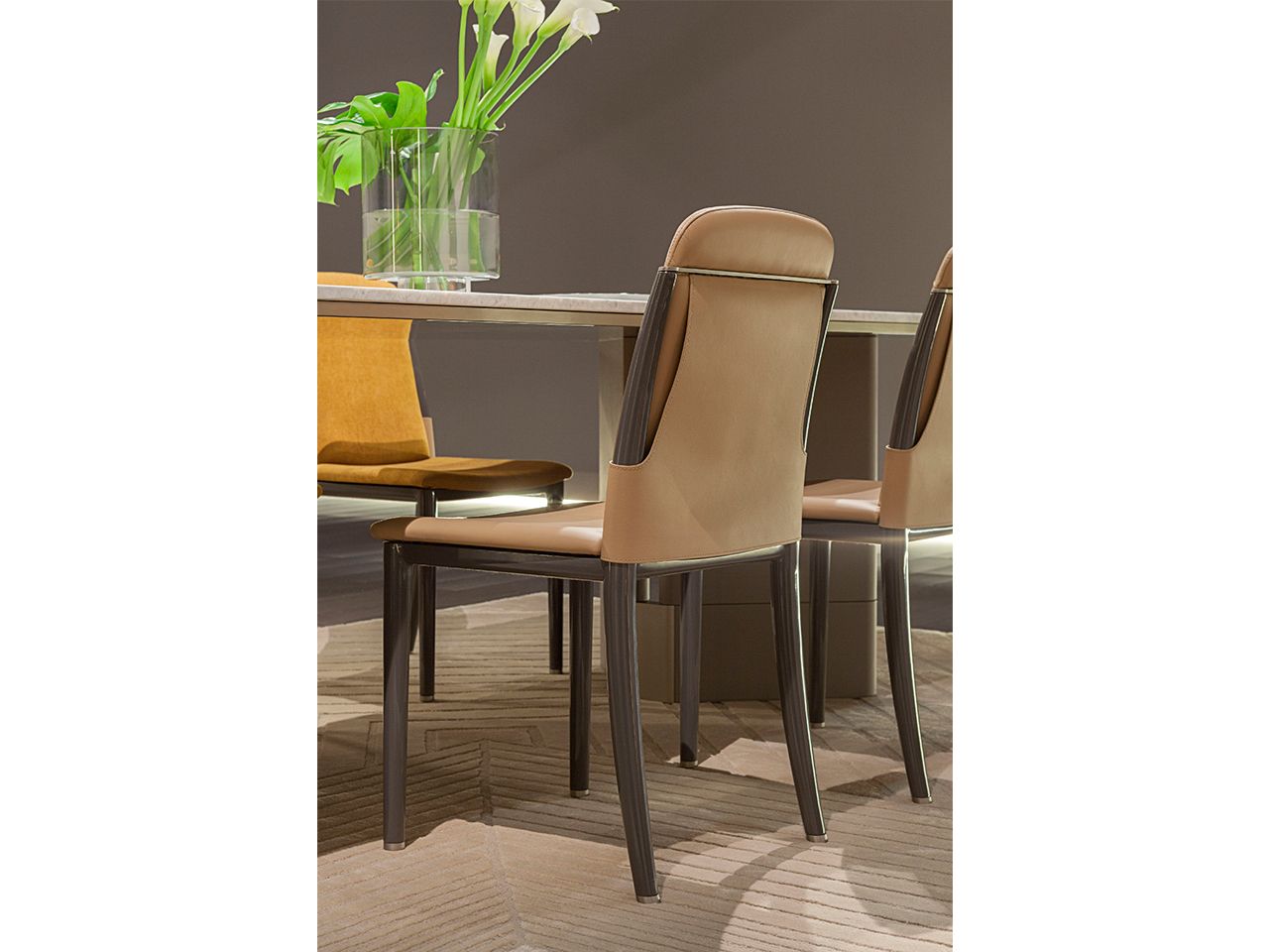 Тканевый стул с мягким сиденьем Turri ноль ARCH-00079910 - Вид №2