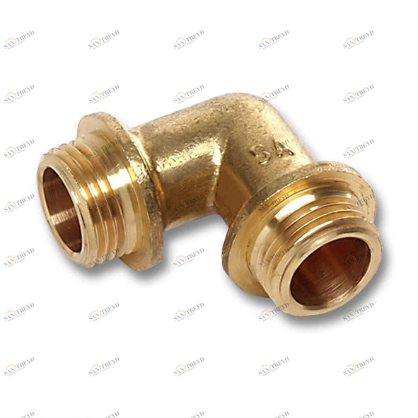 261134R SANHA 611 угол 90° НР, латунь 3/4 мм 