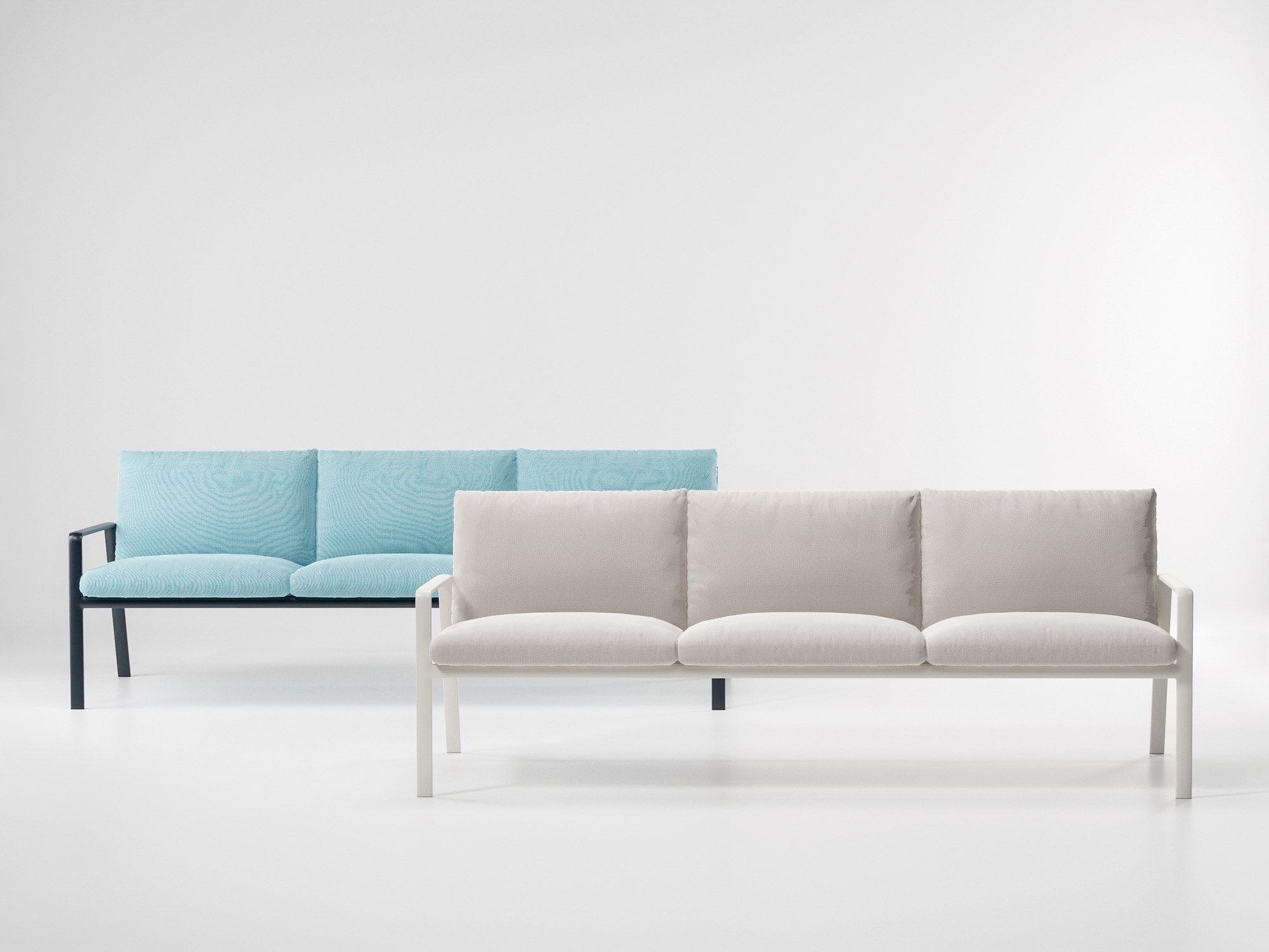 3-местный тканевый садовый диван Kettal Park Life ARCH-00080051 - Вид №1