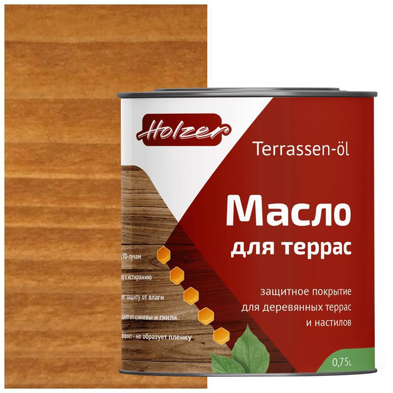 90407797 Масло для террас Mterras075Dikiymed цвет медовый 0.75 л STLM-0218197 HOLZER