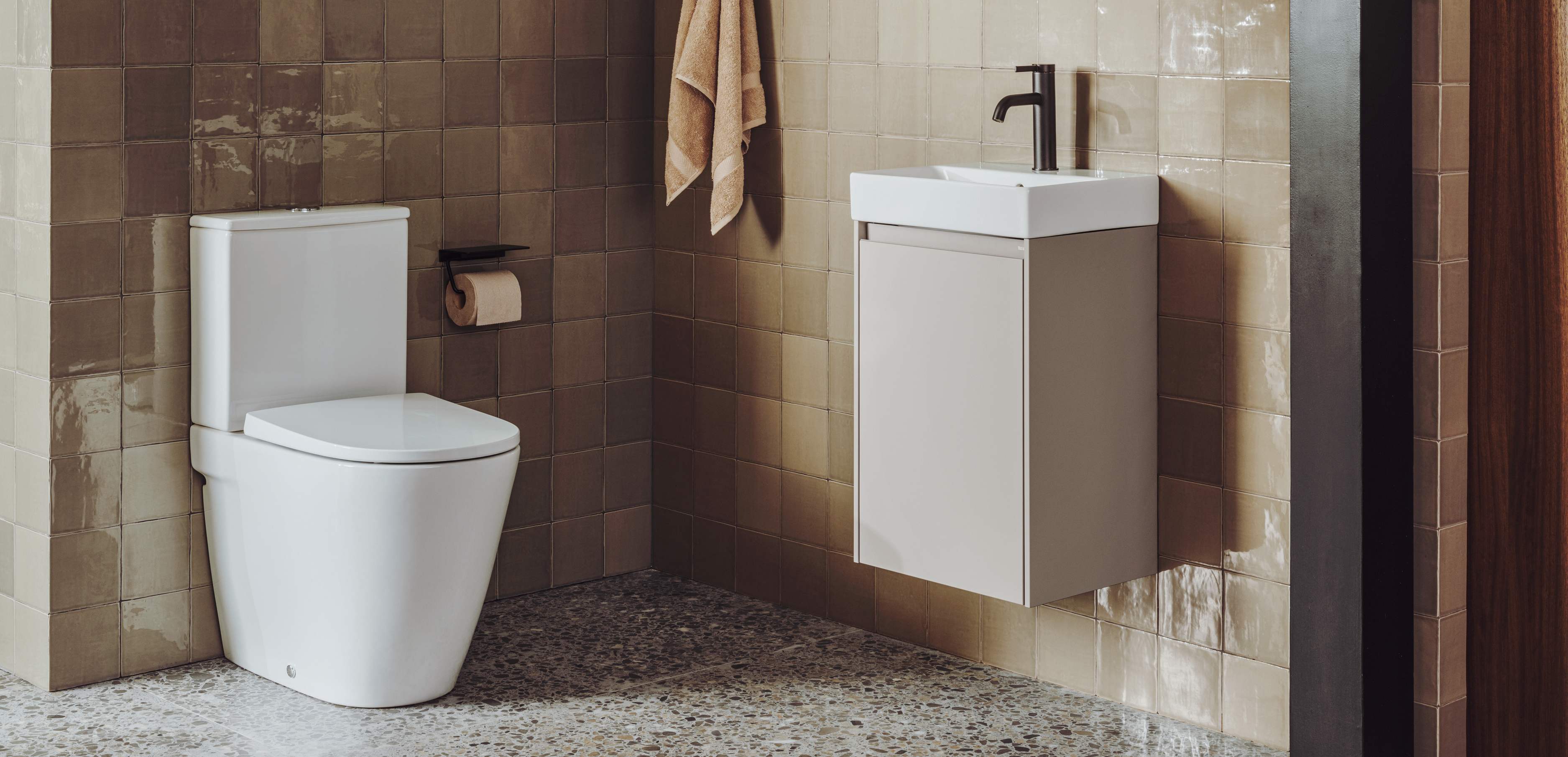 Цельный керамический туалет с внешней кассетой Roca Ona ARCH-00119449 - Вид №1