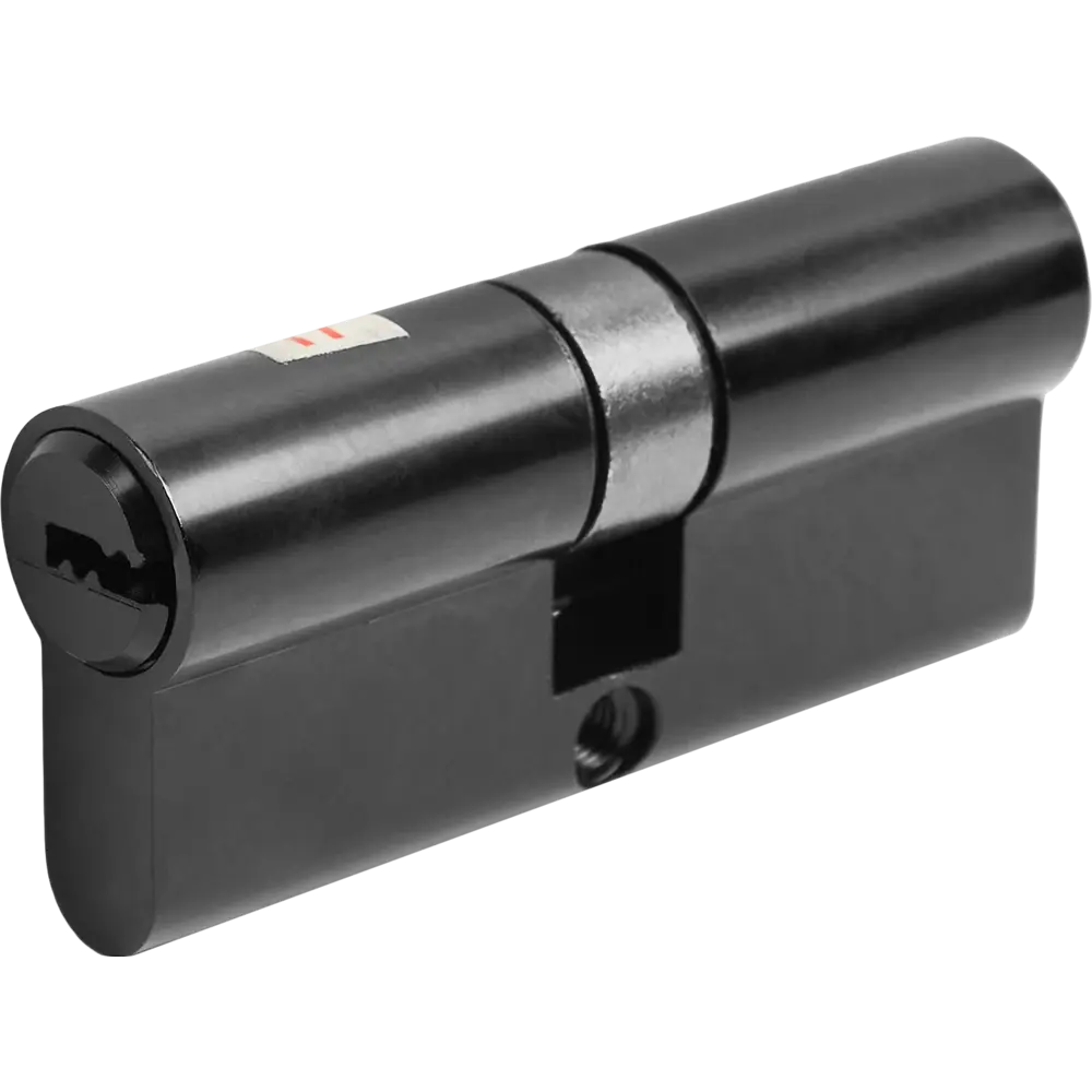 НОРА-М Цилиндр дверной с перфорированными ключами 35×35 мм черный 86134718 STLM-1516331