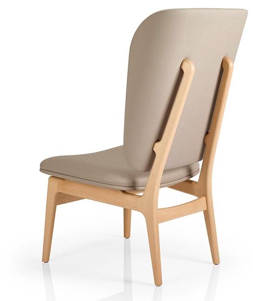 JMS Кожаное кресло с высокой спинкой Chloe M935hg uu - Вид №1