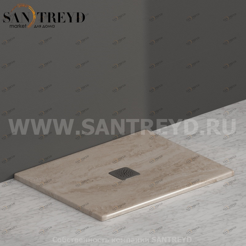 DT072TR Душевой поддон 90x72 керамический Globo Ceramica Globo DOCCIATRE