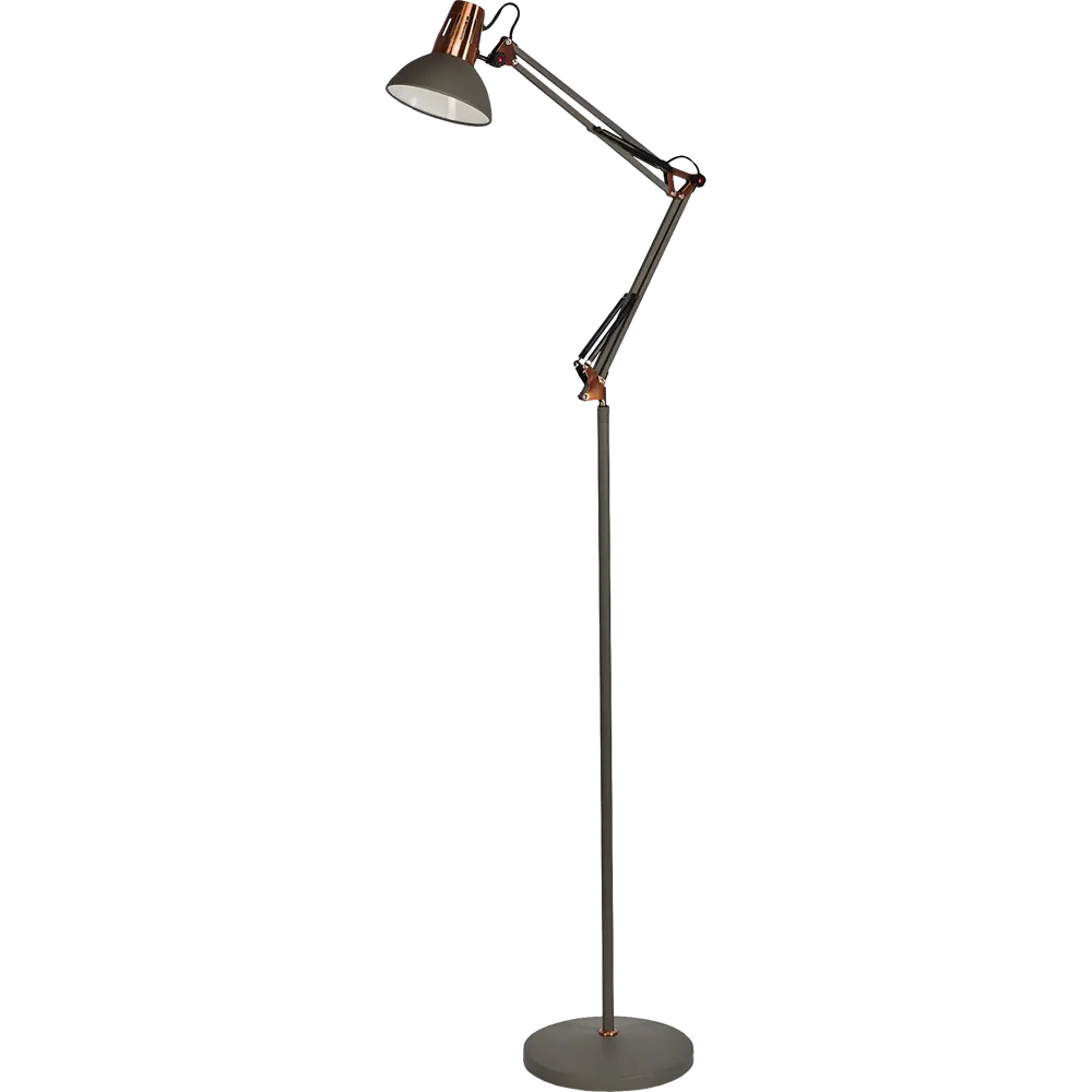 Торшер Camelion Berlin, цвет серый/медь STLM-2158613