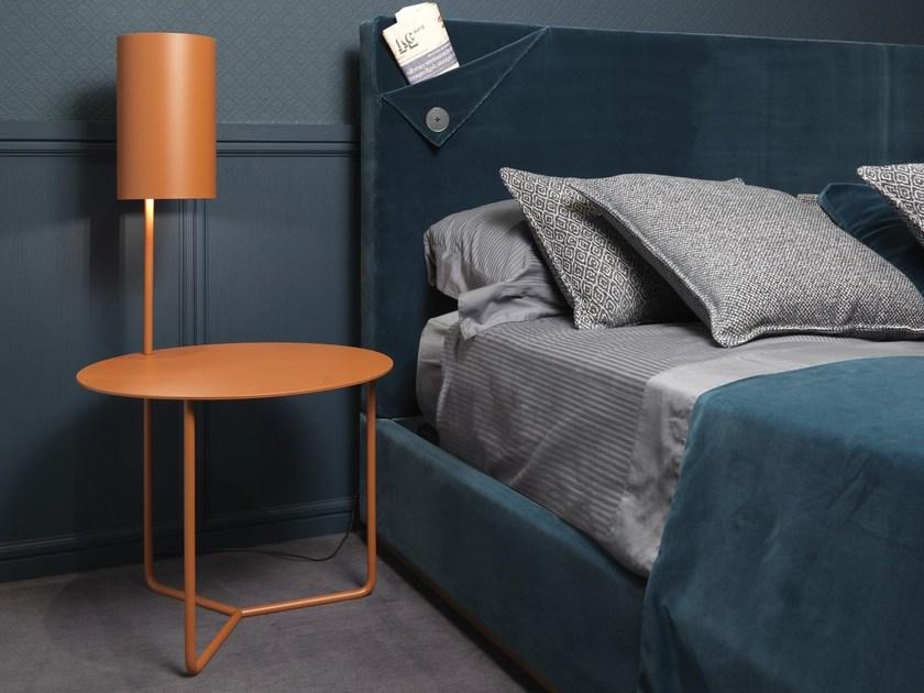 L'Origine Тумбочка металлическая круглая с подсветкой  A 70509  - Вид №2