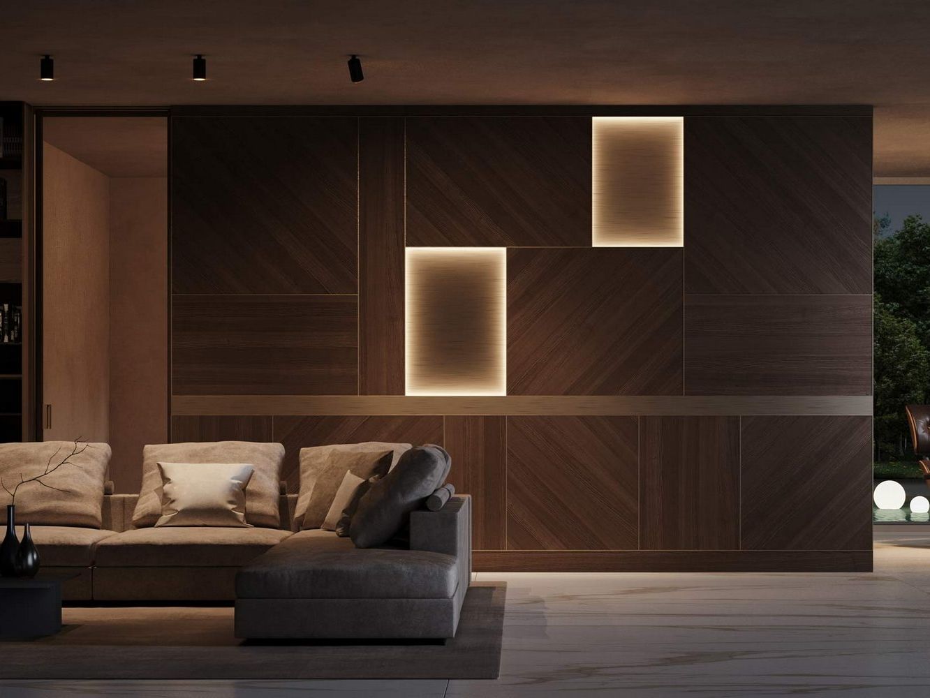 Деревянная обшивка Carminati Skyline System ARCH-00050454