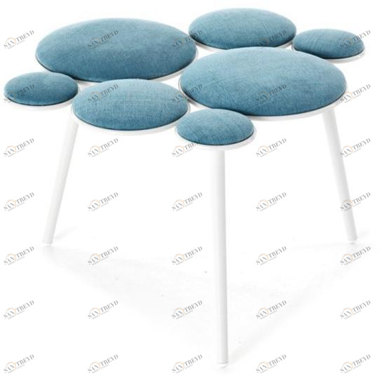 Saba Italia Подставка для ног из ткани Grace sun-id-1359276