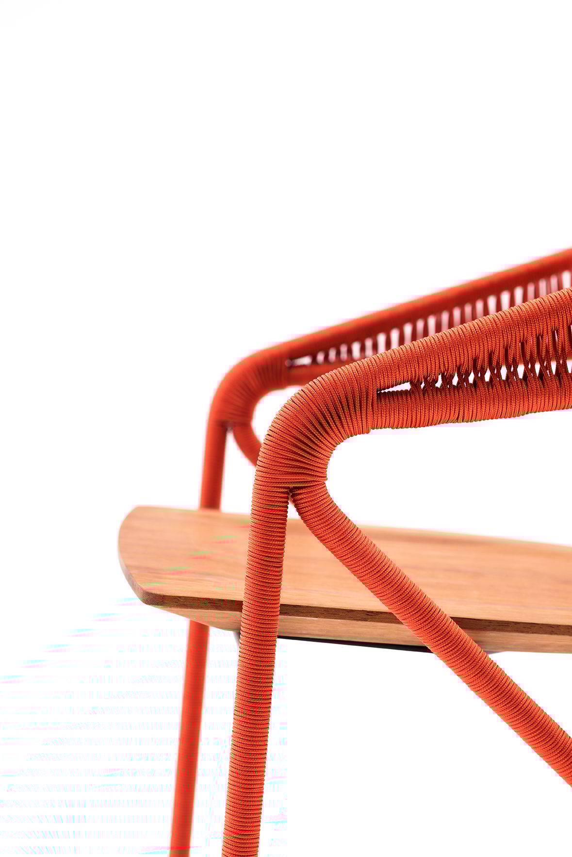 Веревочный стул с подлокотниками Living Divani GEORGE'S ARCH-00082373 - Вид №1