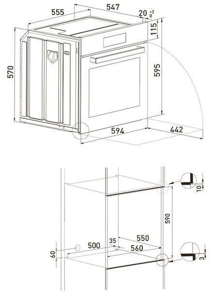 Grundig Многофункциональная встраиваемая духовка  7750483802  - Вид №1