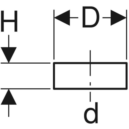 367.802.92.1 Заглушка Geberit PE для гладкого конца трубы Geberit  - Вид №2