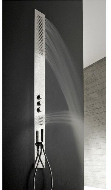 ZAZZERI Термостатическая душевая стойка из нержавеющей стали Obliqua sun-id-1443246 - Вид №1