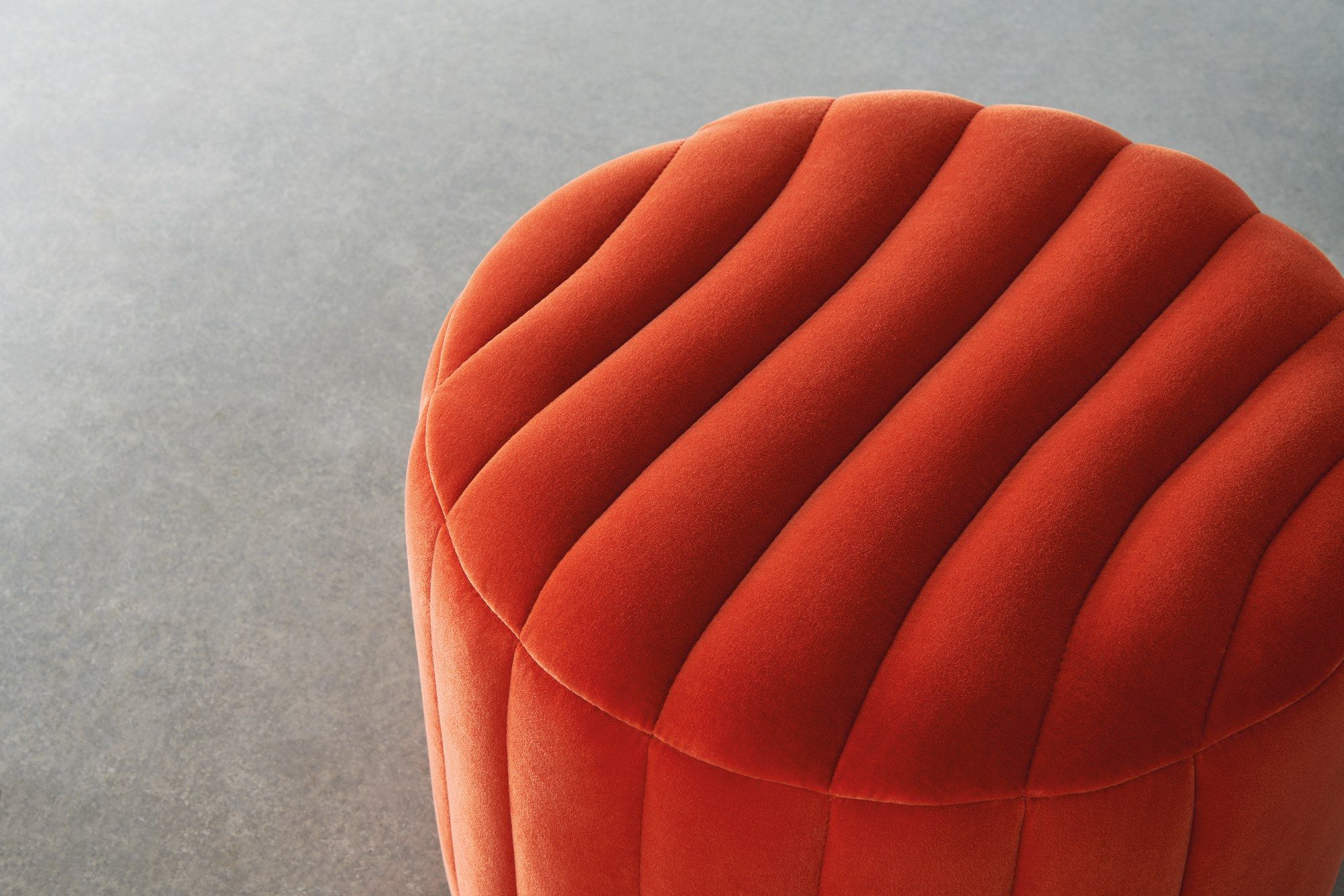 Круглый пуф из ткани Wittmann Adagio ARCH-00059881 - Вид №7