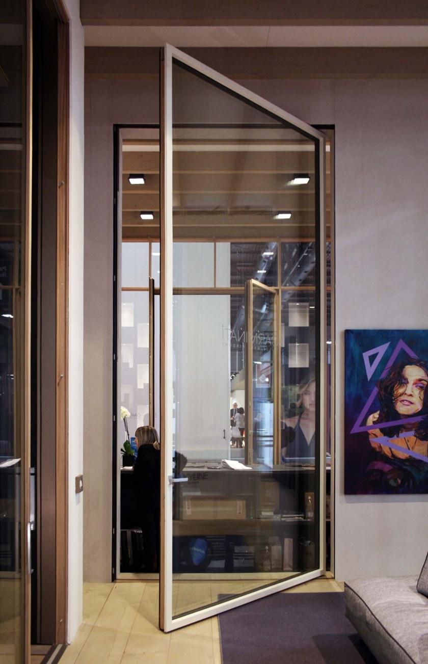 CARMINATI SERRAMENTI Деревянная поворотная дверь Skyline system sun-id-1398245 - Вид №7