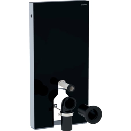 131.001.SI.5 Сантехнический модуль Geberit Monolith для напольного унитаза, 101 см, передняя обшивка из стекла Geberit  - Вид №4