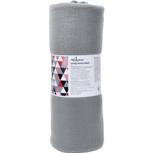 84330525 Плед 120x150 см флис цвет серый Toronto