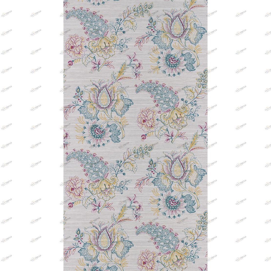 Рулон обоев SILK ROAD RDLS81366003. Основа нетканый винил Casadeco