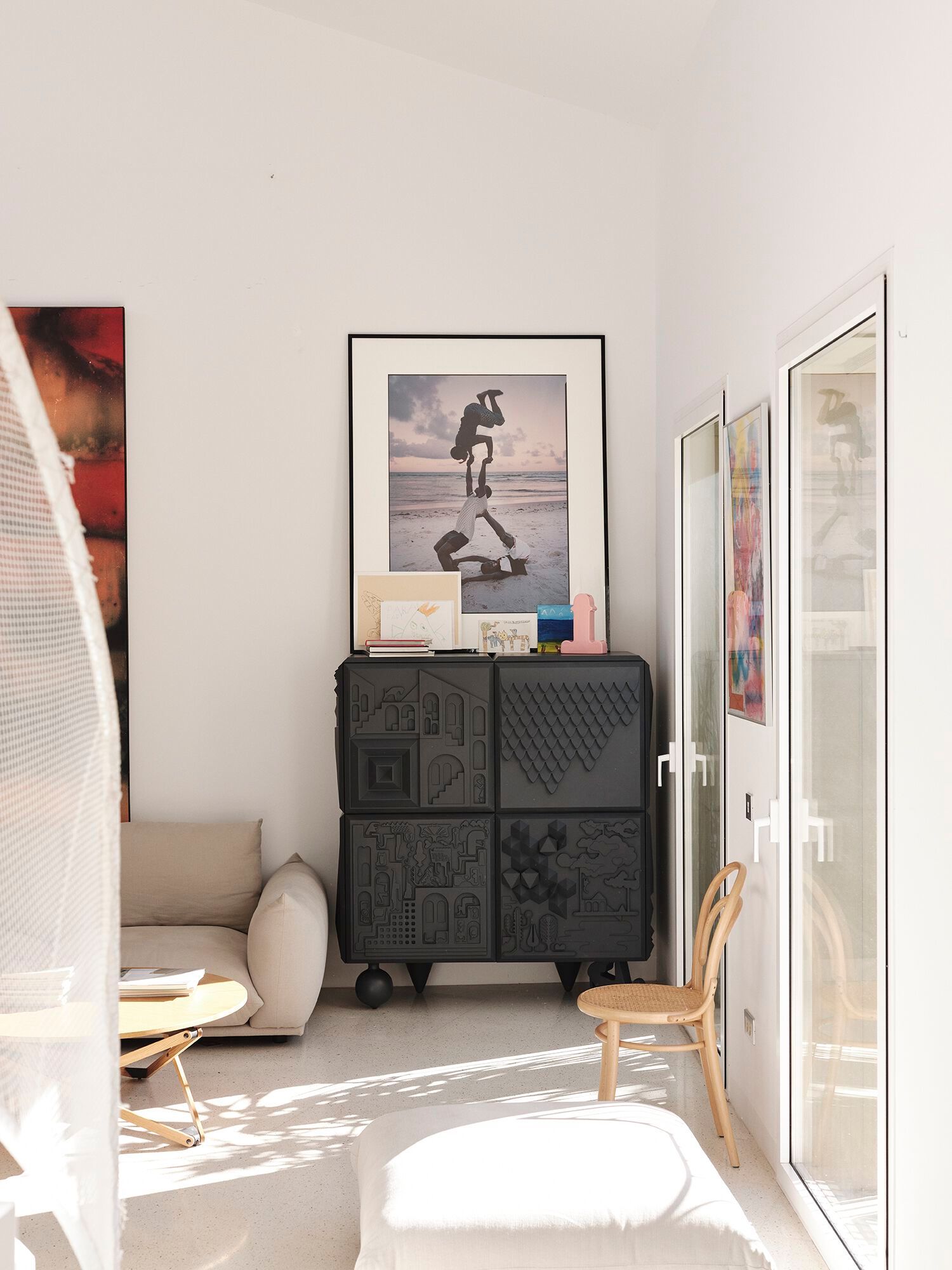 Шкаф из МДФ с распашными дверями BD Barcelona TOUT VA BIEN ARCH-00070517 - Вид №7