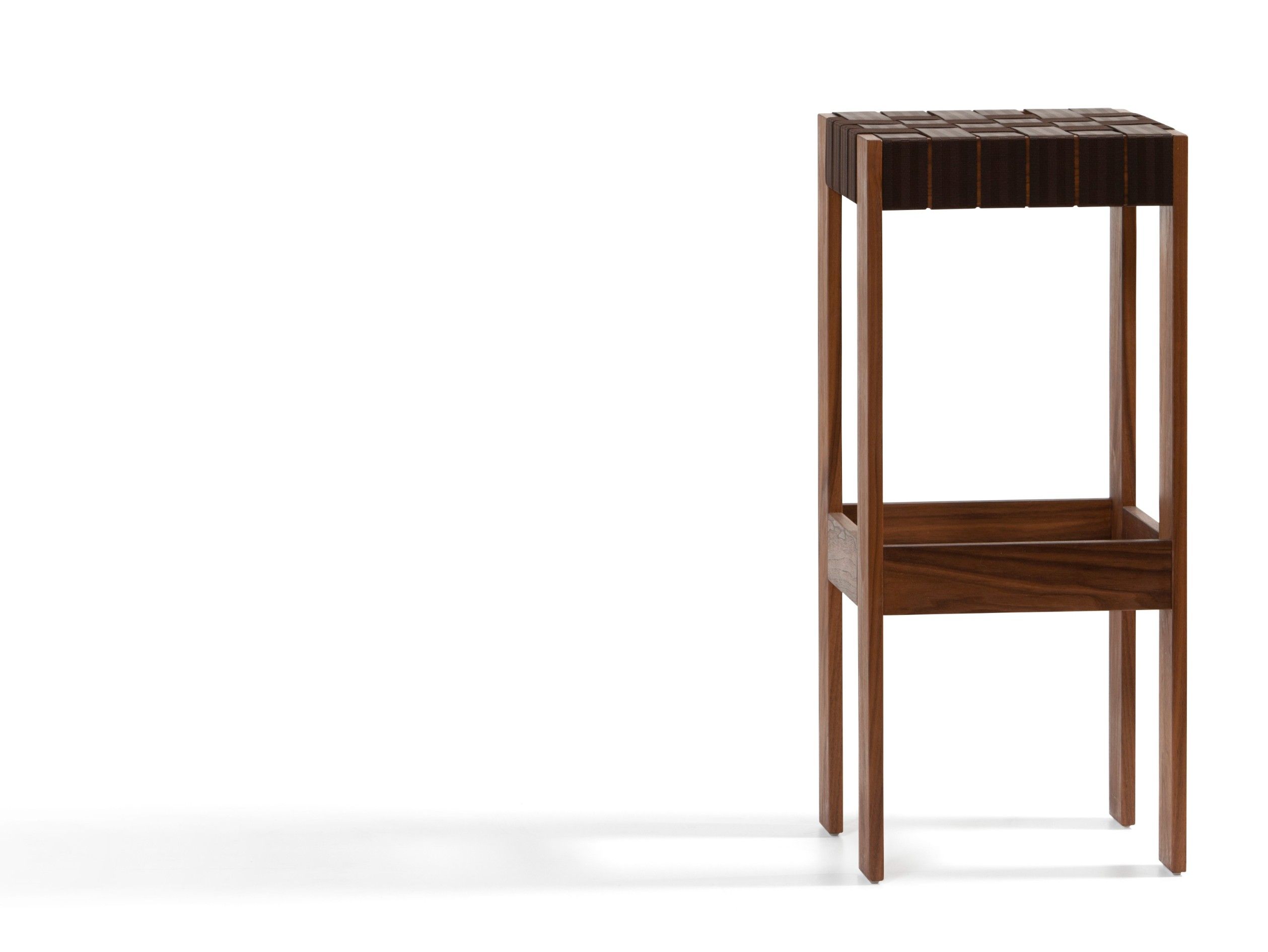 Высокий стул из массива дерева с подставкой для ног Bla Station Momang ARCH-00042730 - Вид №5